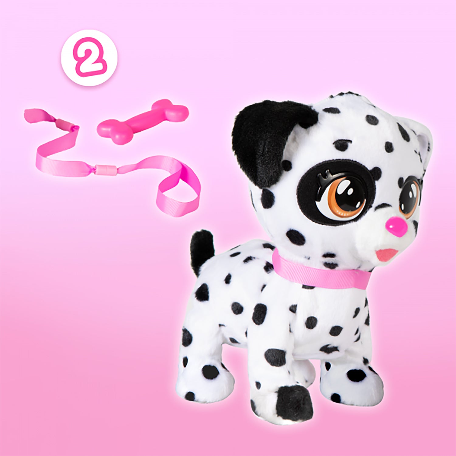 IMC TOYS - Cry Babies Spot Peluche Interattivo Dalmata - Con Suoni e Lacrime Vere